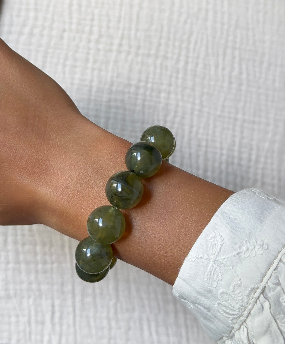 Bracelet Chouchou olive