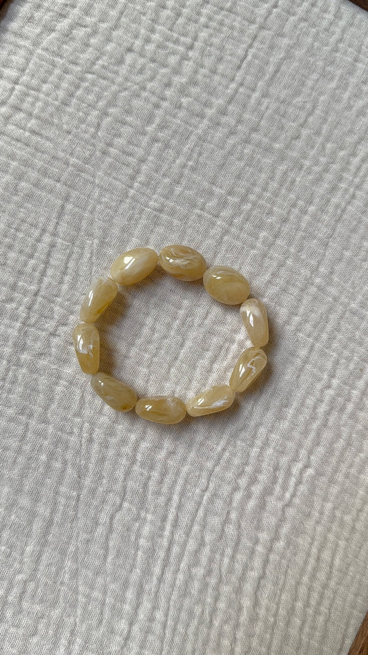 Bracelet Amande sable