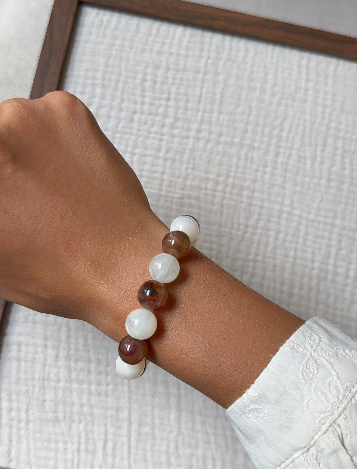 Bracelet mini Chouchou cappuccino