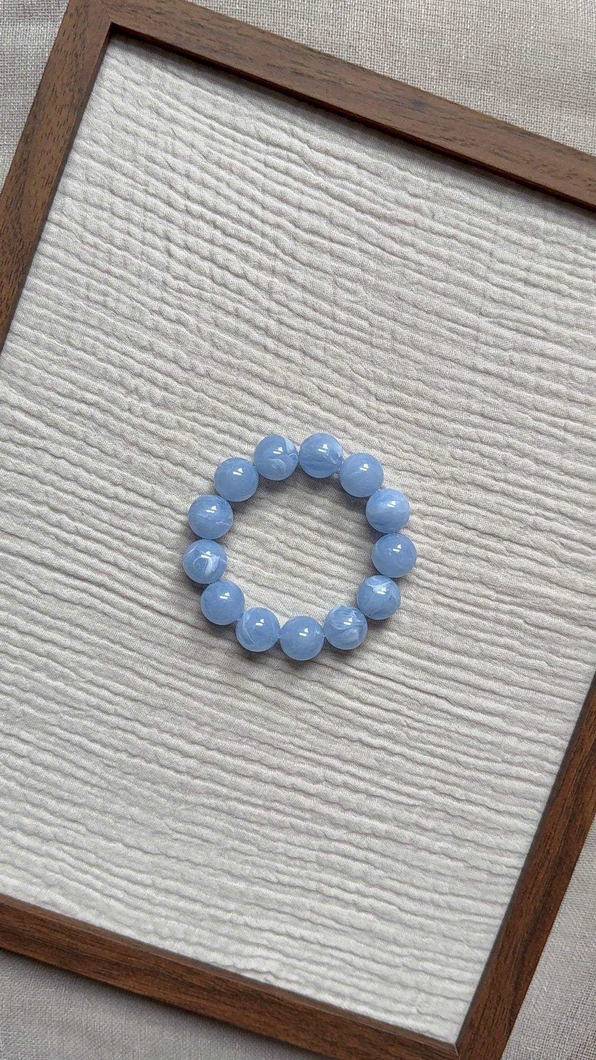 Bracelet Chouchou bleu