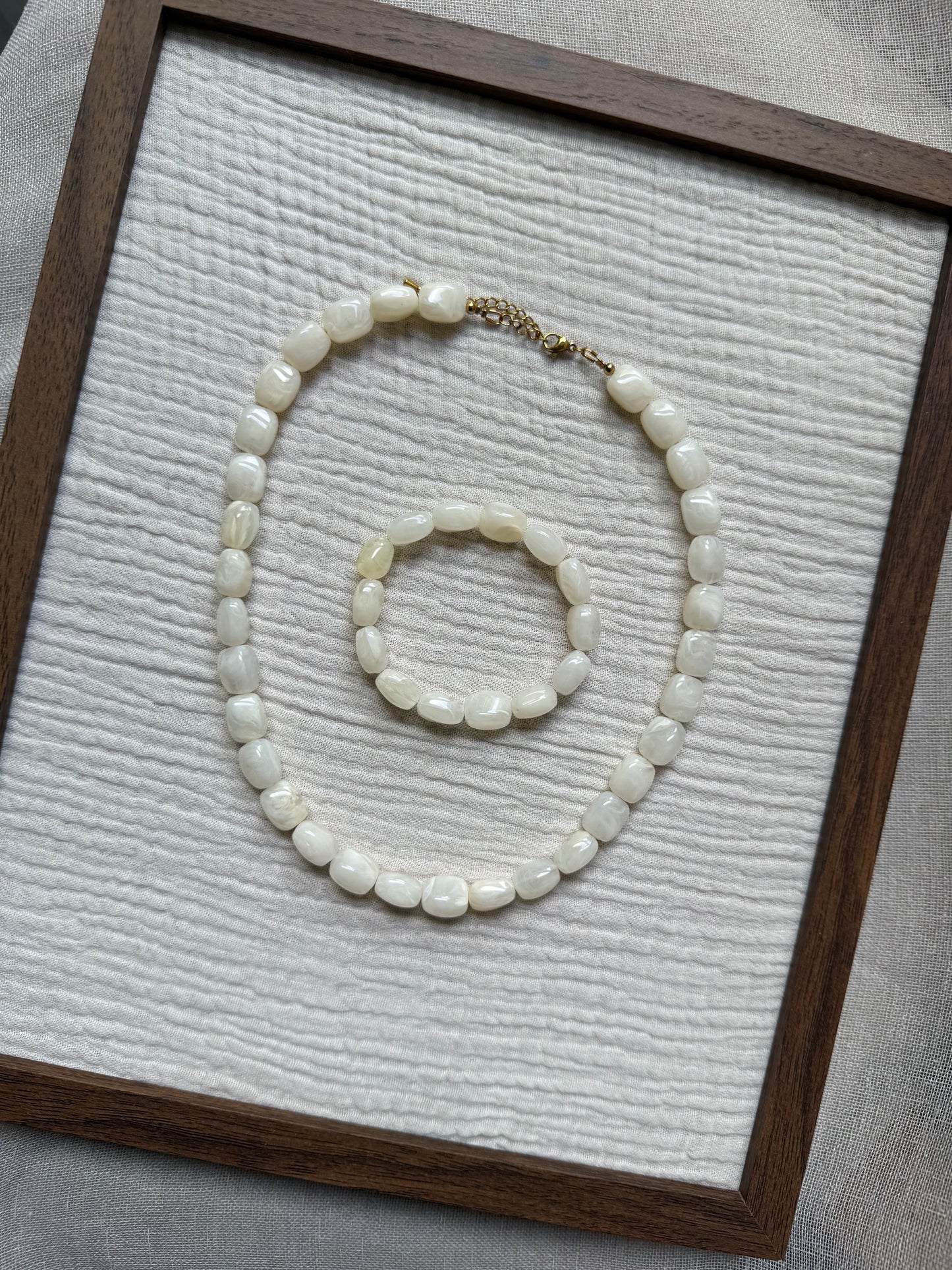 Parure nuage coton