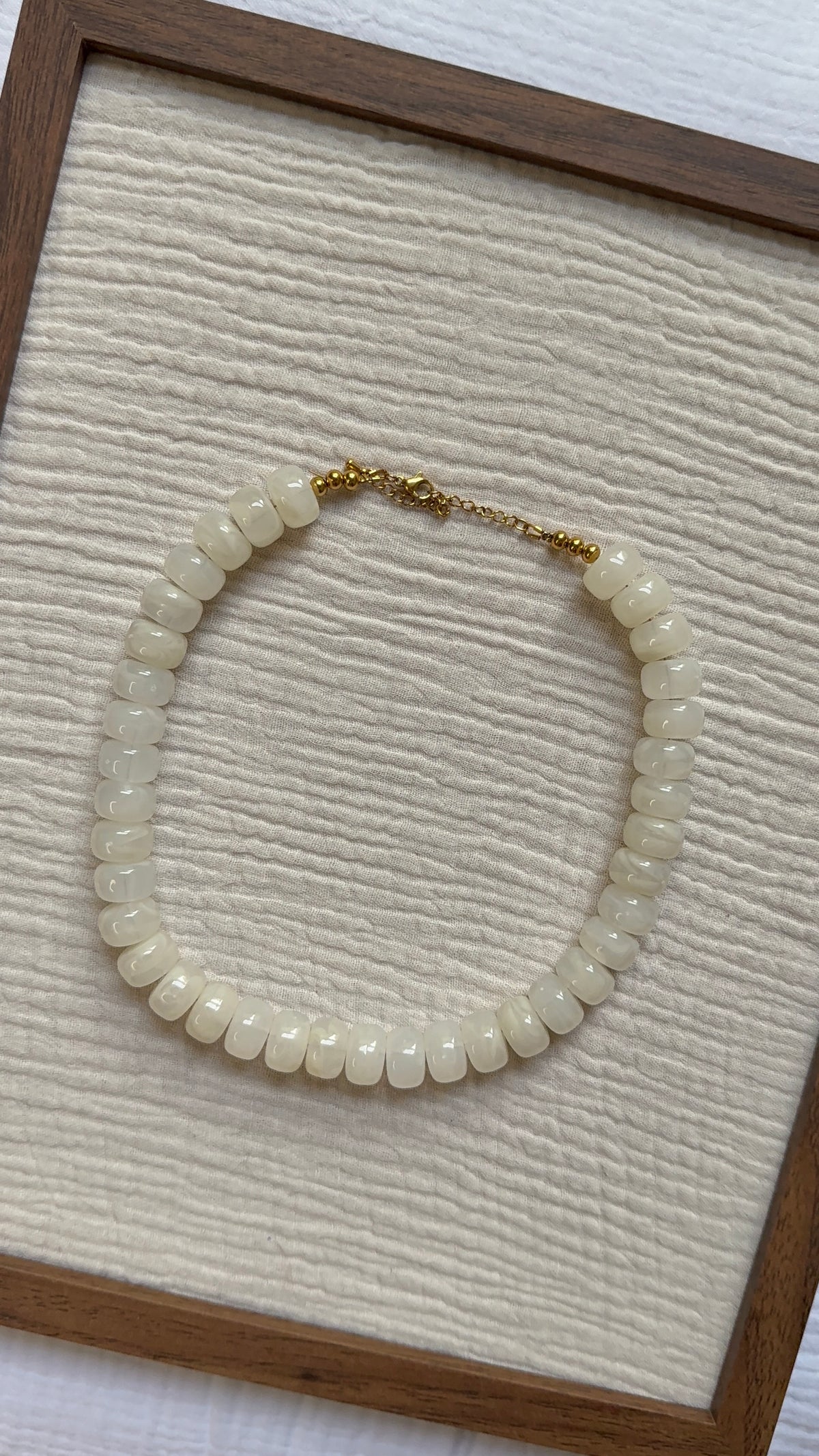 Collier Louise coton