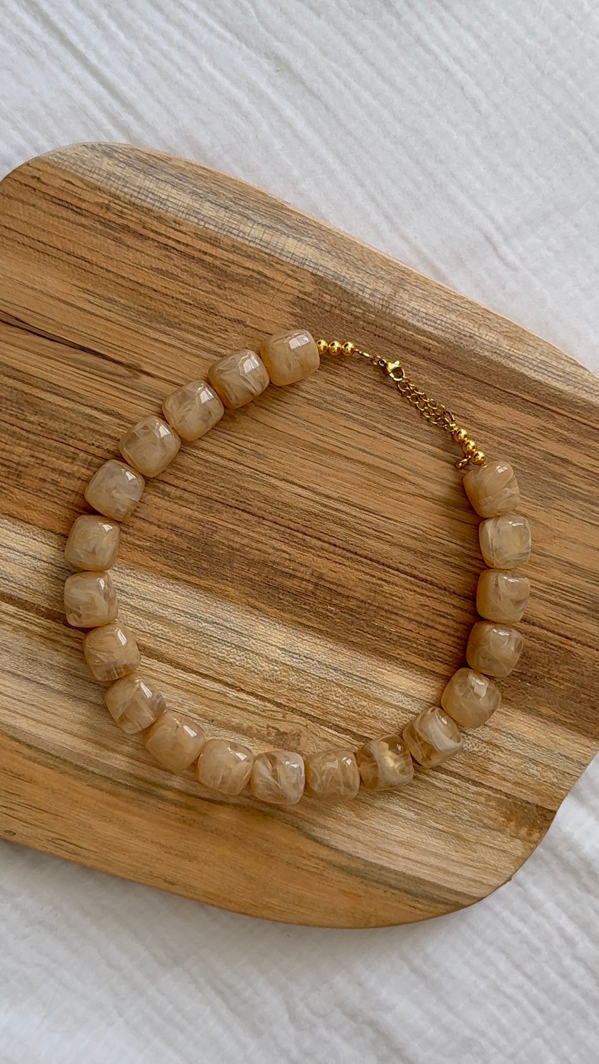 Collier Maé sable