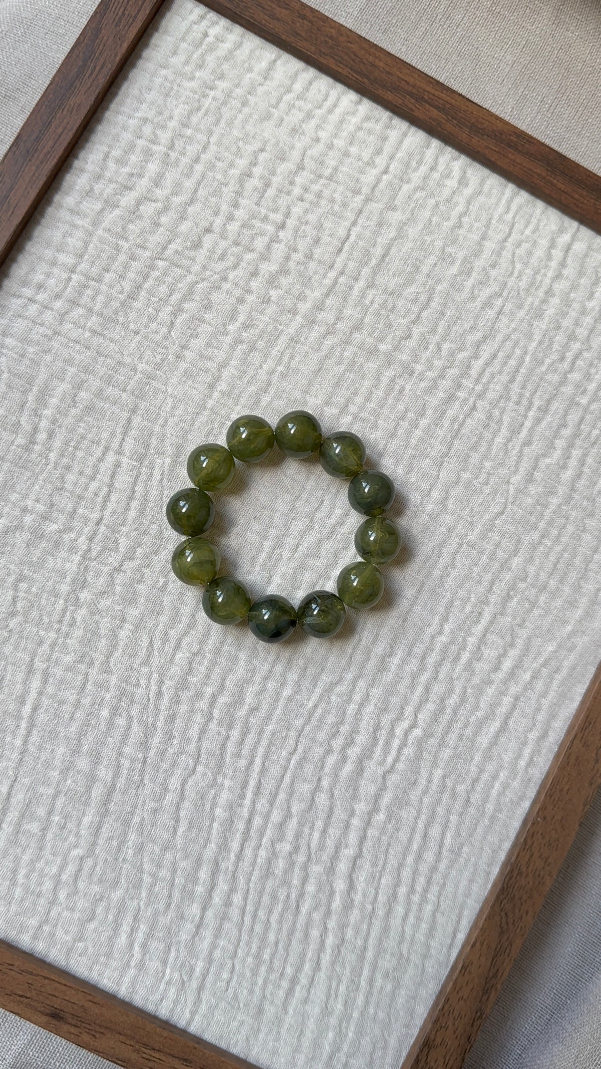 Bracelet Chouchou olive