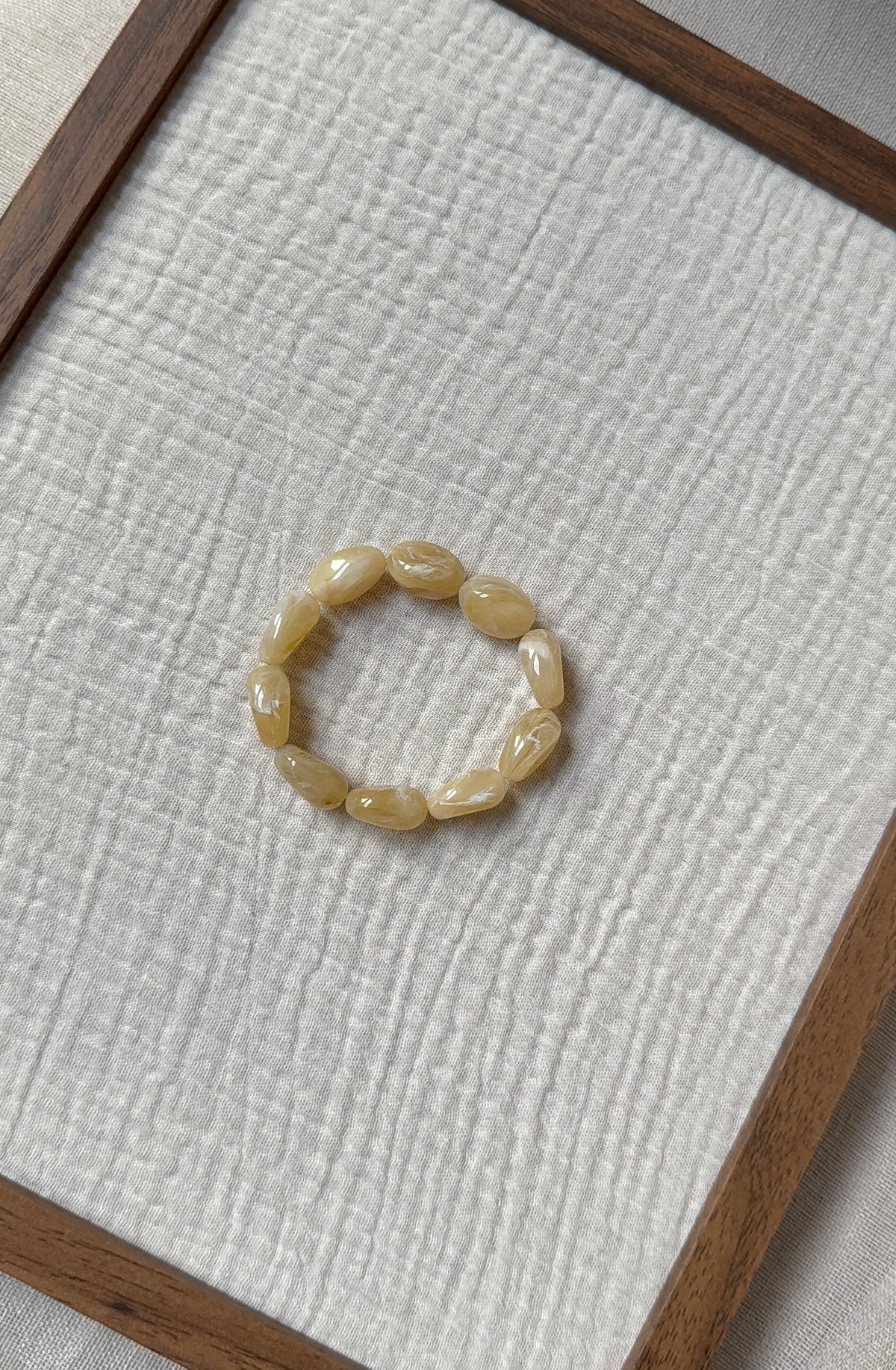 Bracelet Amande sable