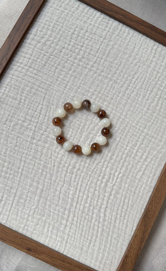 Bracelet mini Chouchou cappuccino