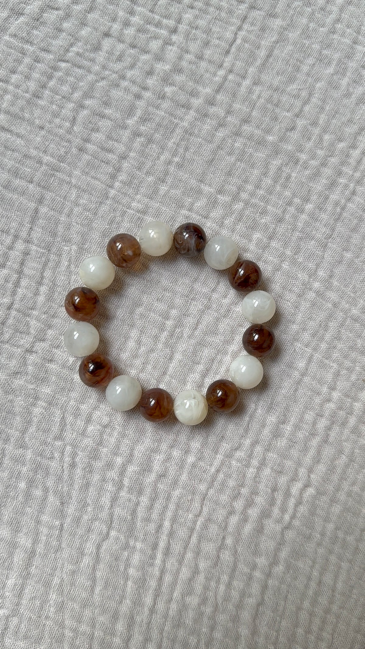 Bracelet mini Chouchou cappuccino