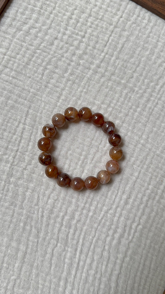 Bracelet mini Chouchou noisette