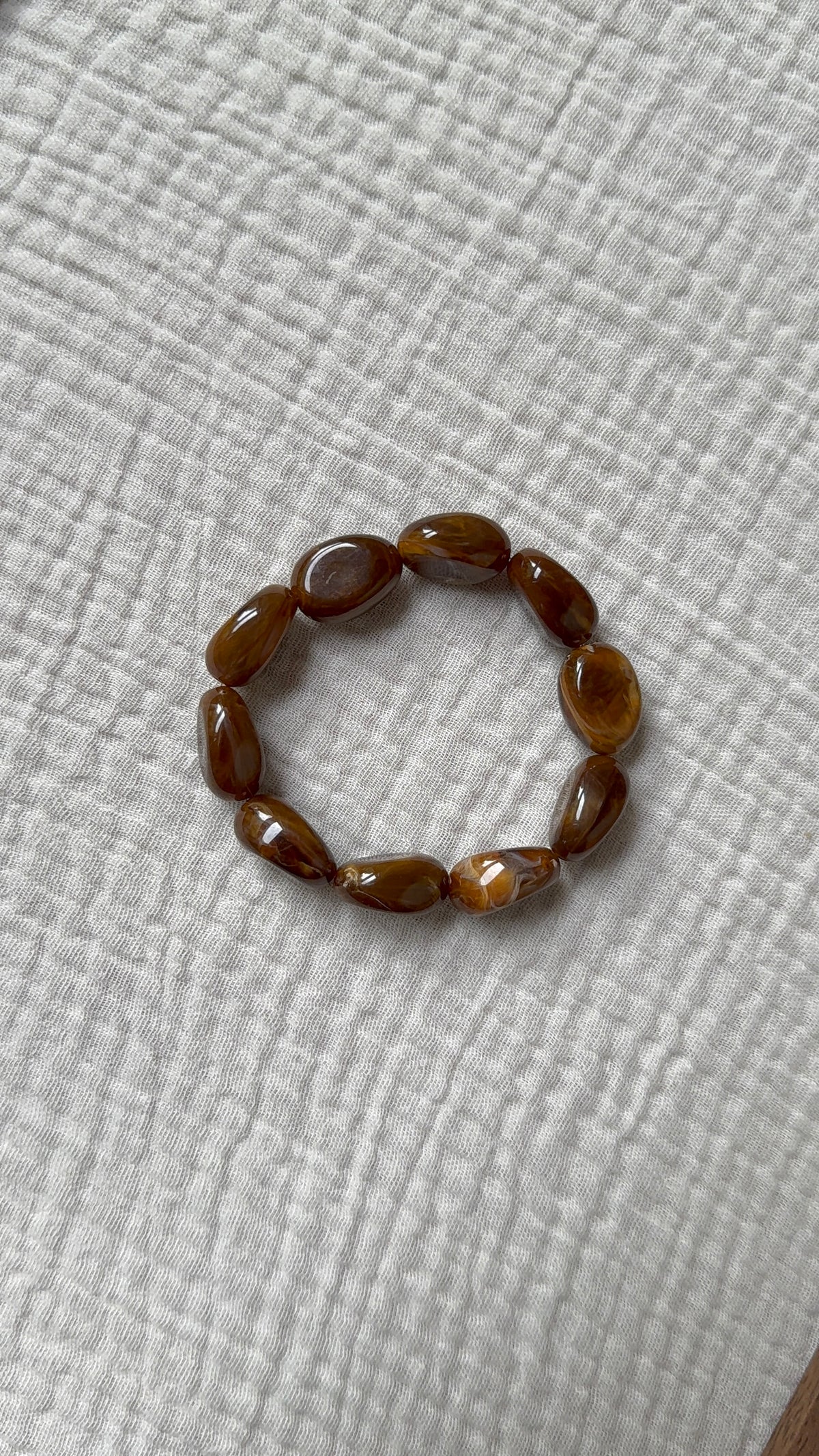 Bracelet Amande noisette