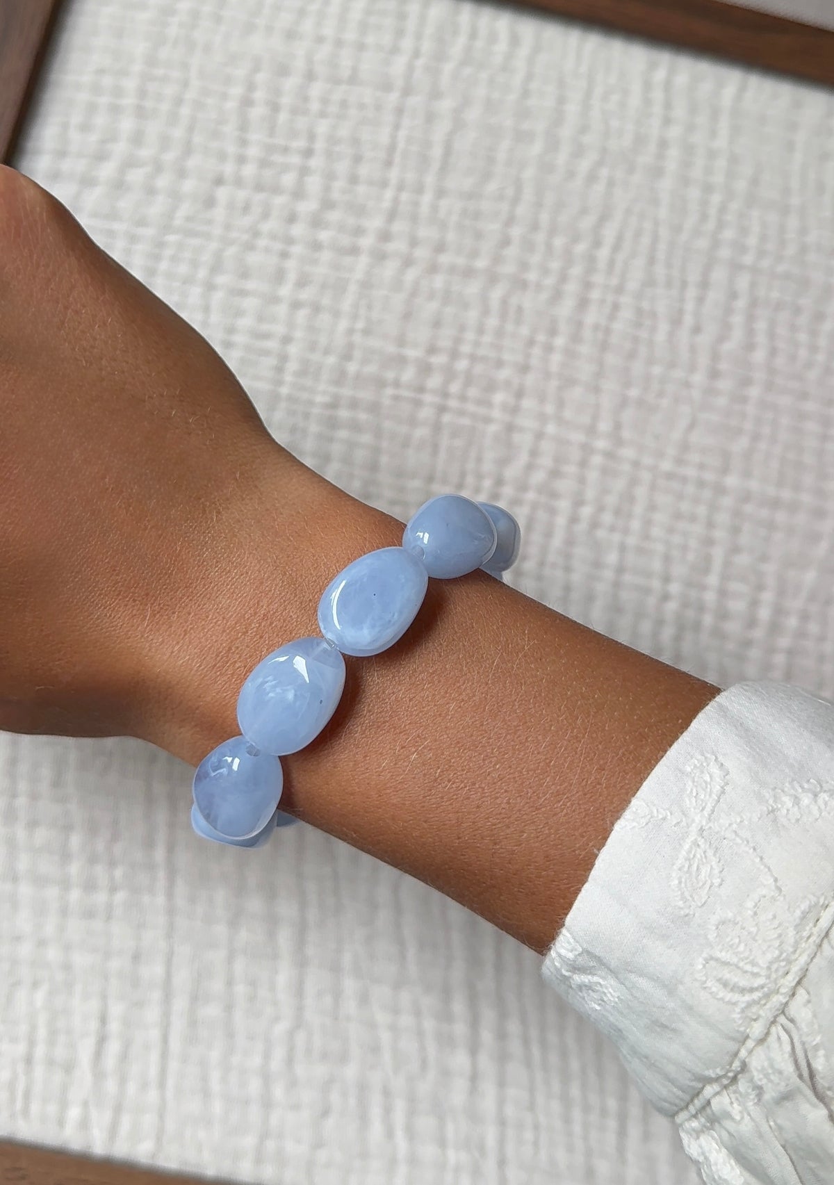 Bracelet Amande bleu