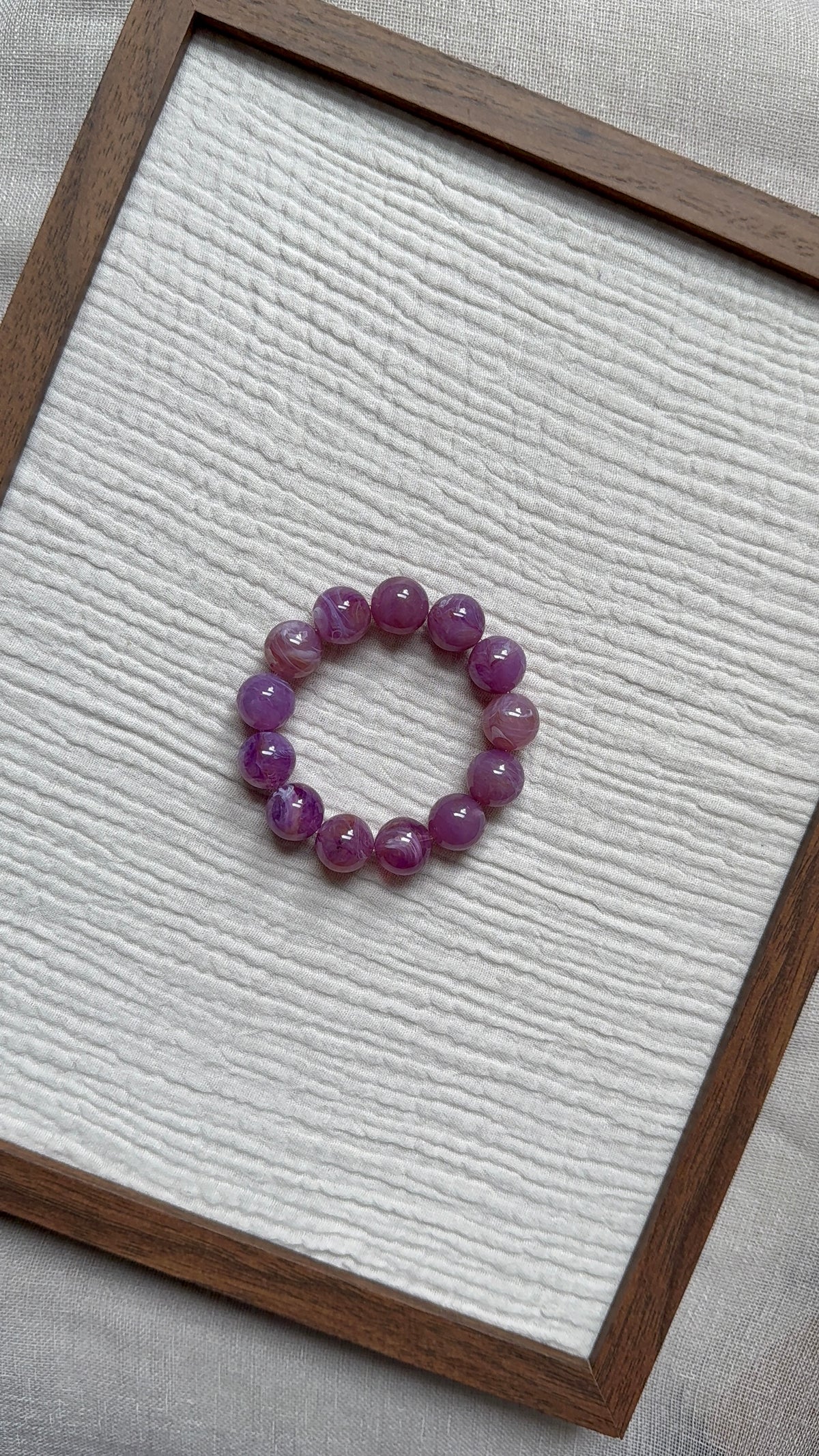 Bracelet Chouchou lila
