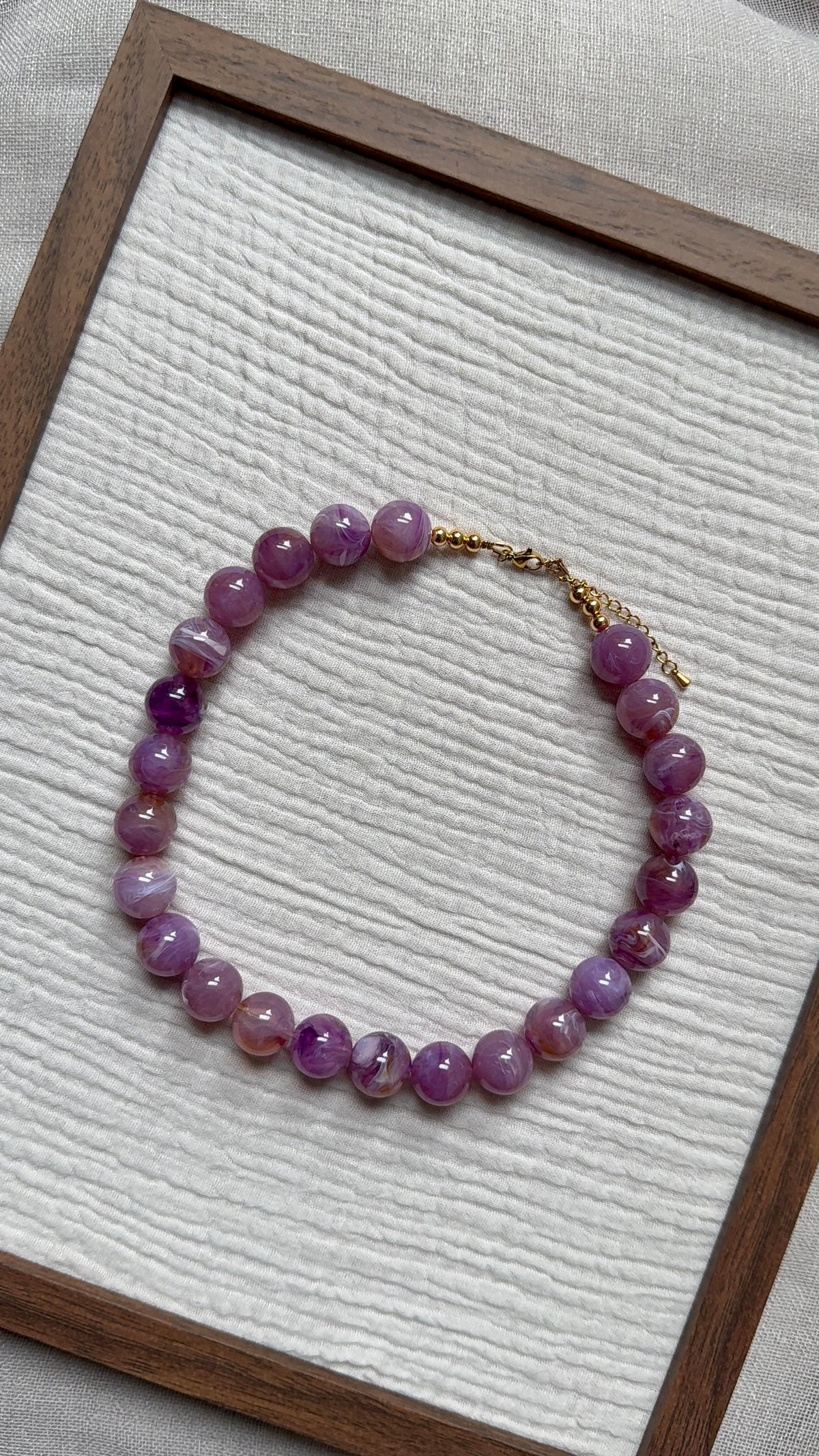 Collier Chouchou lila
