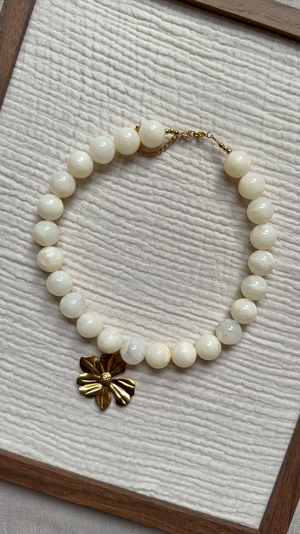 Collier Chouchou coton